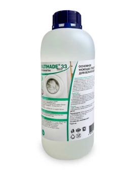 Мультимэйд ®   33 моющее средство для белого белья.   Предназначено для использования во всех типах профессиональных стиральных машин.