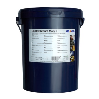 Литиевая смазка Q8 Rembrandt Moly 2 (18кг)